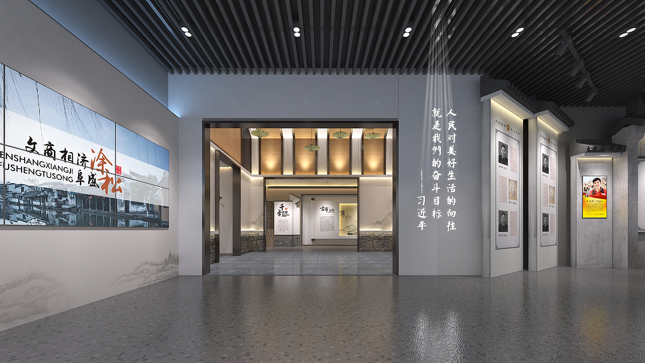 文化展示馆（图ZMTQyNzczMzIw） - 建筑/空间 - 站酷设计师航hang13144原创素材 - 站酷ZCOOL