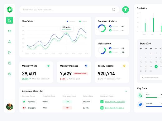 管理界面 _ 练习（个人主页-ZNDc1NDY5NTI=） - 其他网页 - 站酷设计师青色一一原创素材 - 站酷ZCOOL