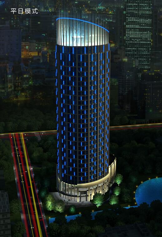 大楼亮化（图ZNjM1Mjg2NDg=） - 宣传物料 - 站酷设计师悦然123原创素材 - 站酷ZCOOL