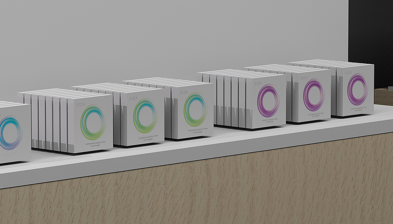 相机滤镜包装设计