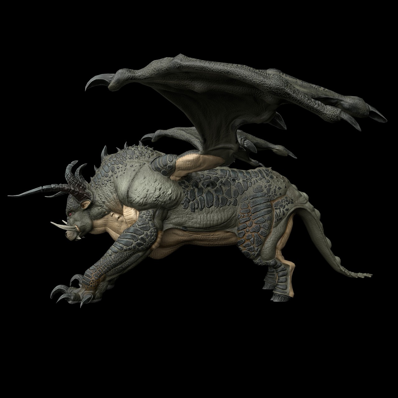 贝希摩斯|三维|人物/生物|王tat - 原创作品 - 站酷 (zcool)