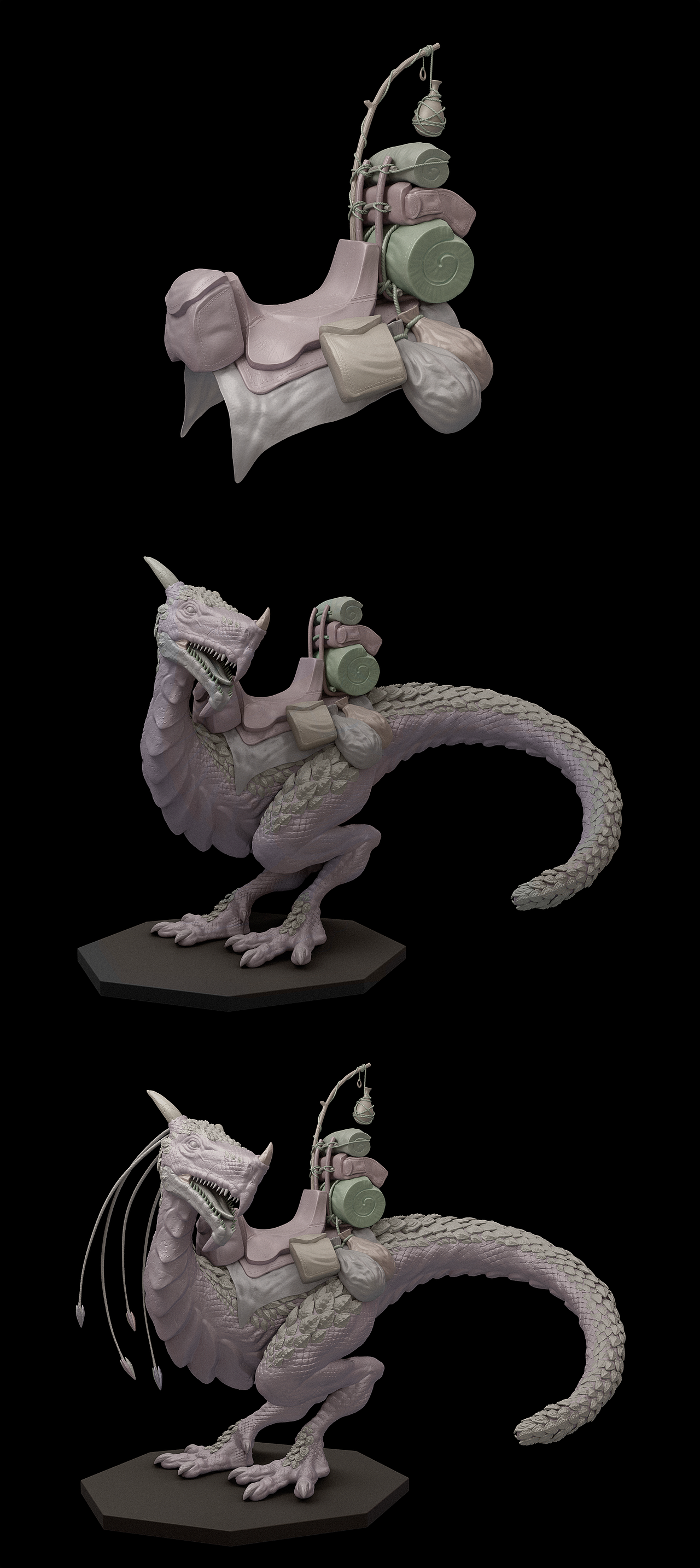 Blender练习-雕塑-从入门到道歉（图ZMjM5NjU4MjE2） - 人物/生物 - 站酷设计师Demaner原创素材 - 站酷ZCOOL