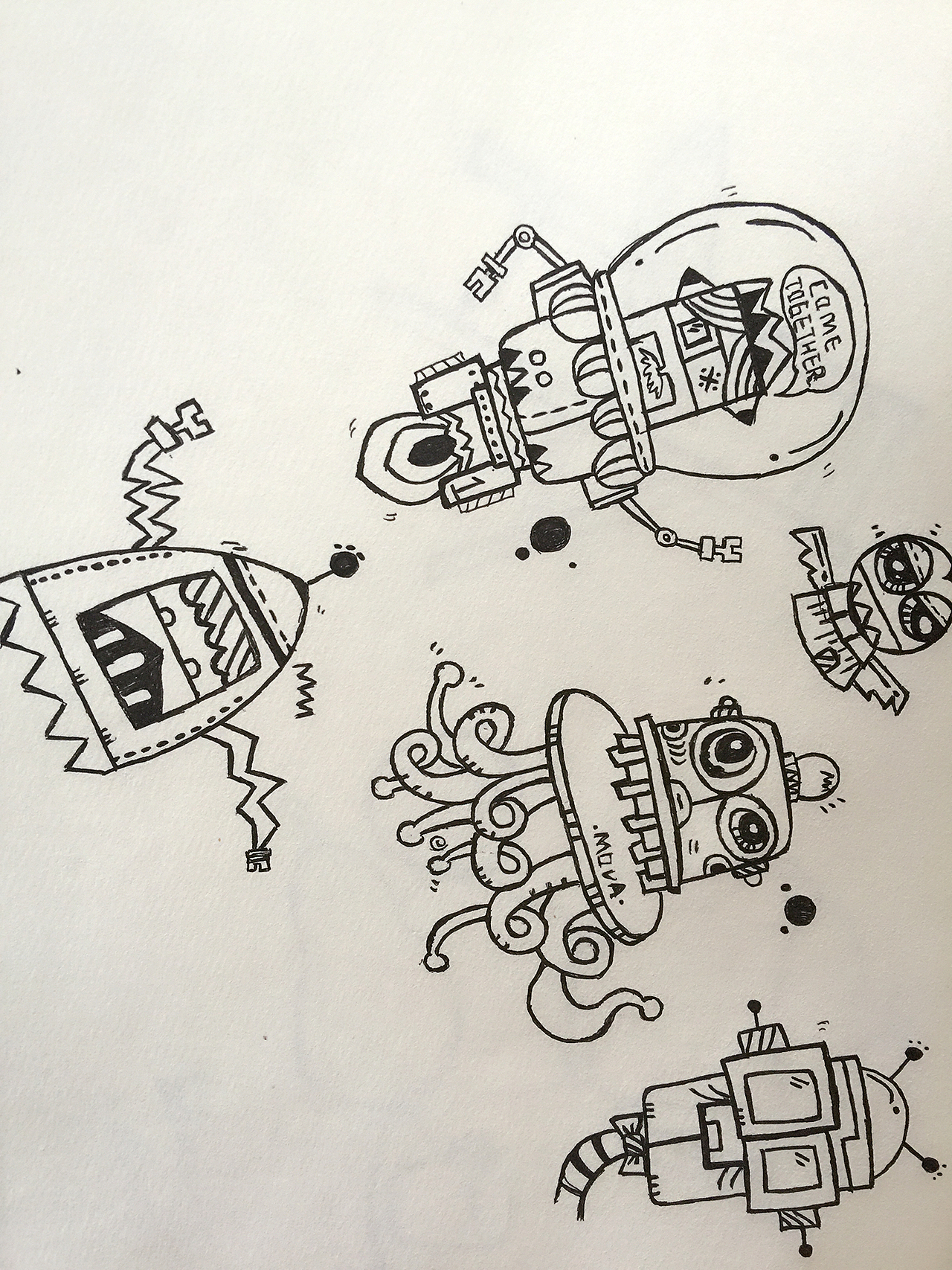 随手瞎画多练习,病树前头万木春。