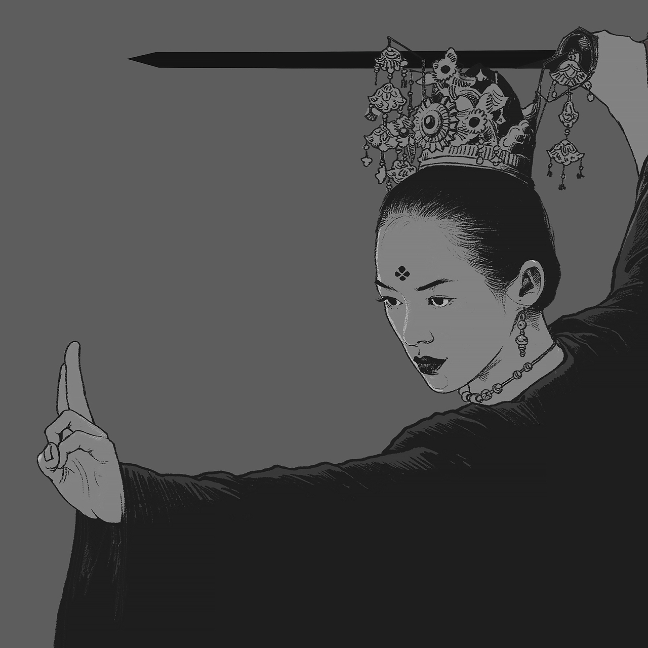 张艺谋导演从影四十年纪念插画海报（图ZMTEwMjQ4NDg0） - 海报 - 站酷设计师佳阳Salim原创素材 - 站酷ZCOOL