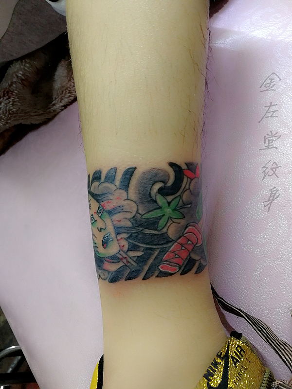 手环纹身修改老旧纹身水冶纹身金左堂