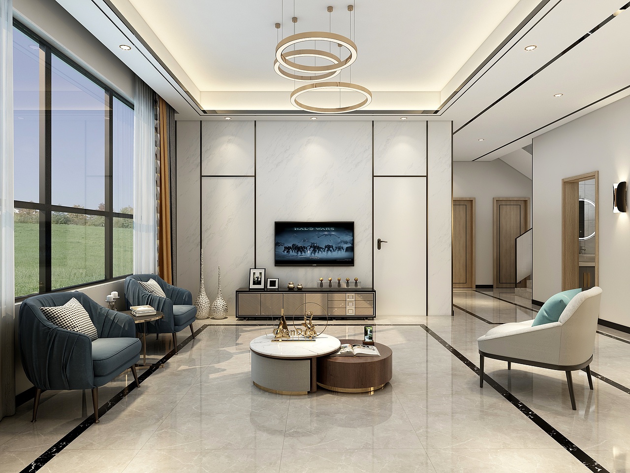 现代轻奢别墅设计