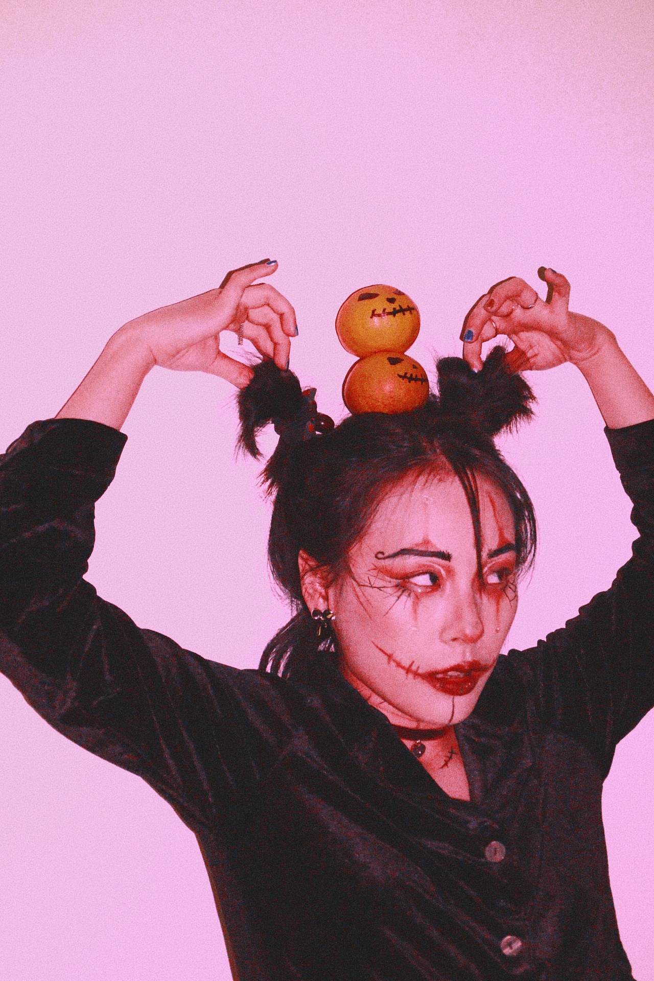 搞怪| 万圣节复古妆容 ①