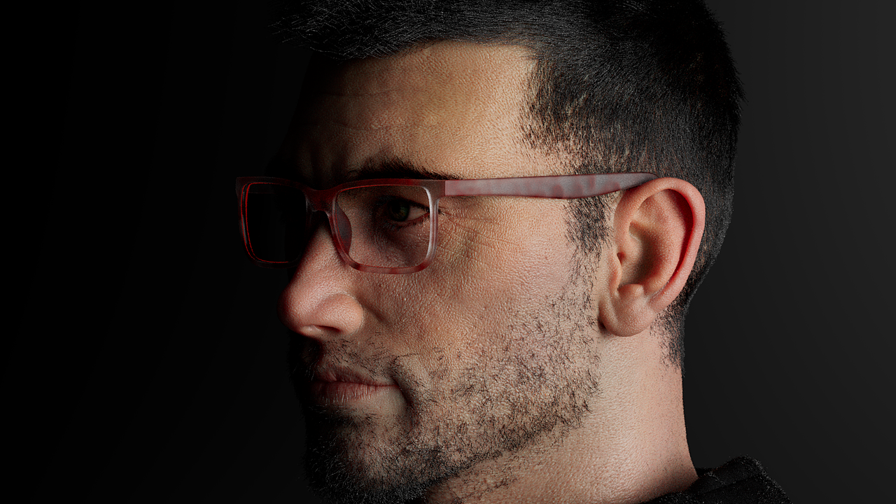 写实人物材质渲染练习