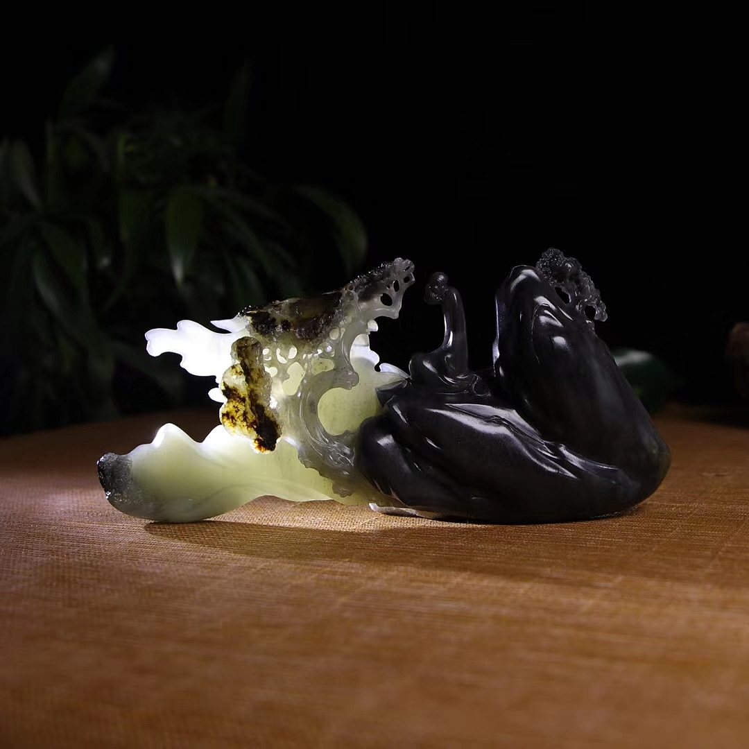 【籽.松下老人】（图ZMTg1ODc1NzU2） - 其他手工艺 - 站酷设计师长清玉雕工作室原创素材 - 站酷ZCOOL