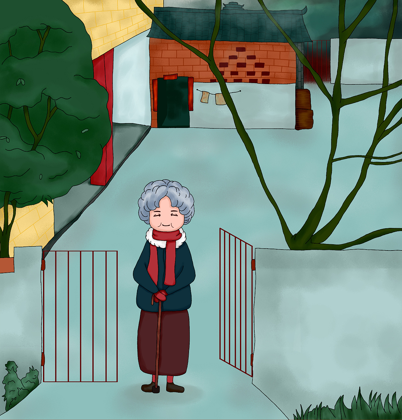 阿婆- 原创作品 - 站酷(zcool)