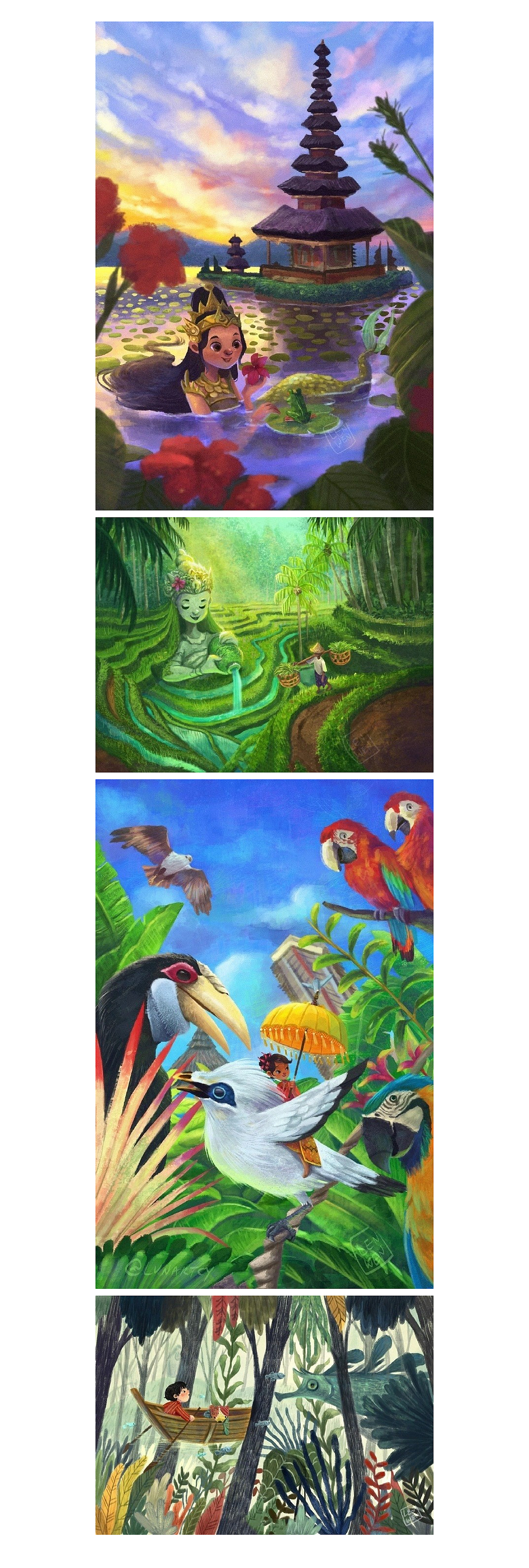 插画家 Lenny Wen的作品颜色温暖和谐，充满了想象力（图ZMjI2MDA0Nzc2） - 商业插画 - 站酷设计师阿妹艺术学院原创素材 - 站酷ZCOOL