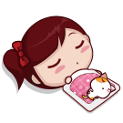 尚小妮&食小喵表情系列（图ZMTc0MzMyNDg=） - 商业插画 - 站酷设计师wangcloud原创素材 - 站酷ZCOOL