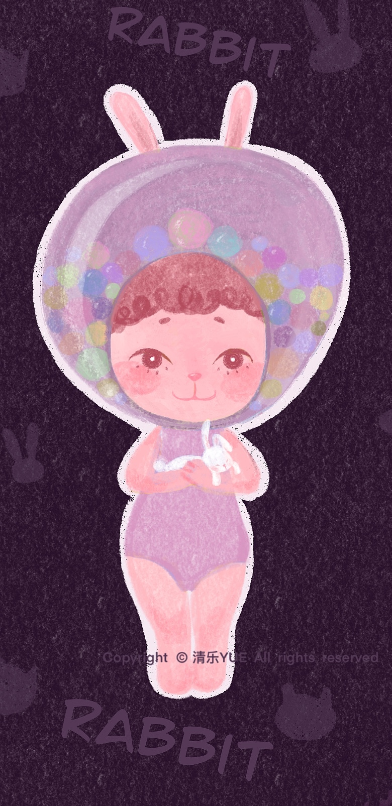 设计了两个糖果娃娃