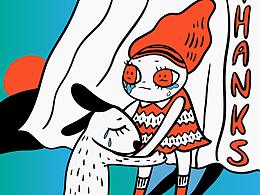 藍(lán)綠色里的狗子點(diǎn)點(diǎn)（回顧18）