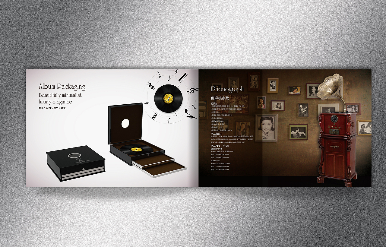 邓丽君金唱片招商画册