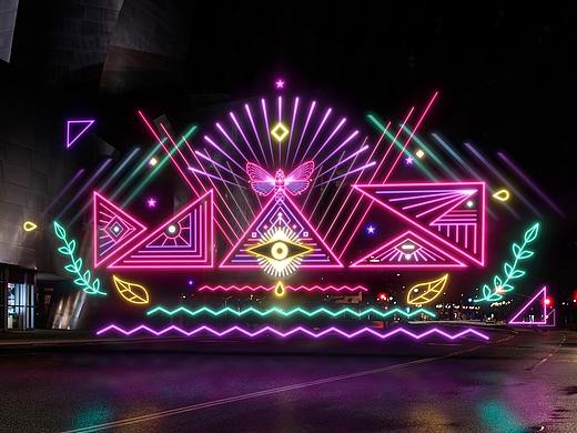 Adobe MAX 2018 视觉形象动画 1