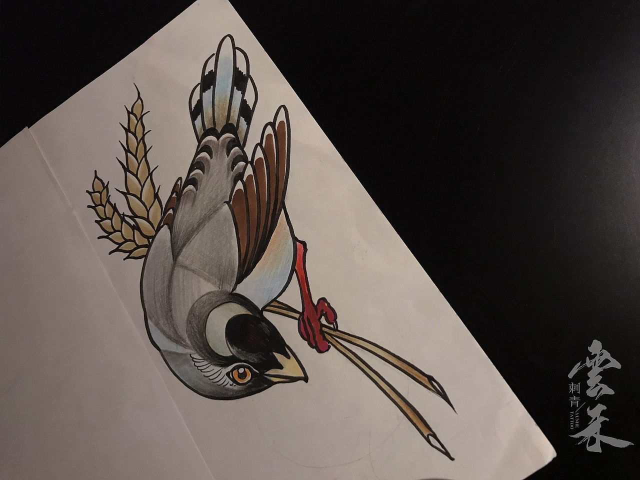 小门的欧洲新传统（图ZMTA1Njc1MjQ0） - 其他手工艺 - 站酷设计师雲禾刺青原创素材 - 站酷ZCOOL