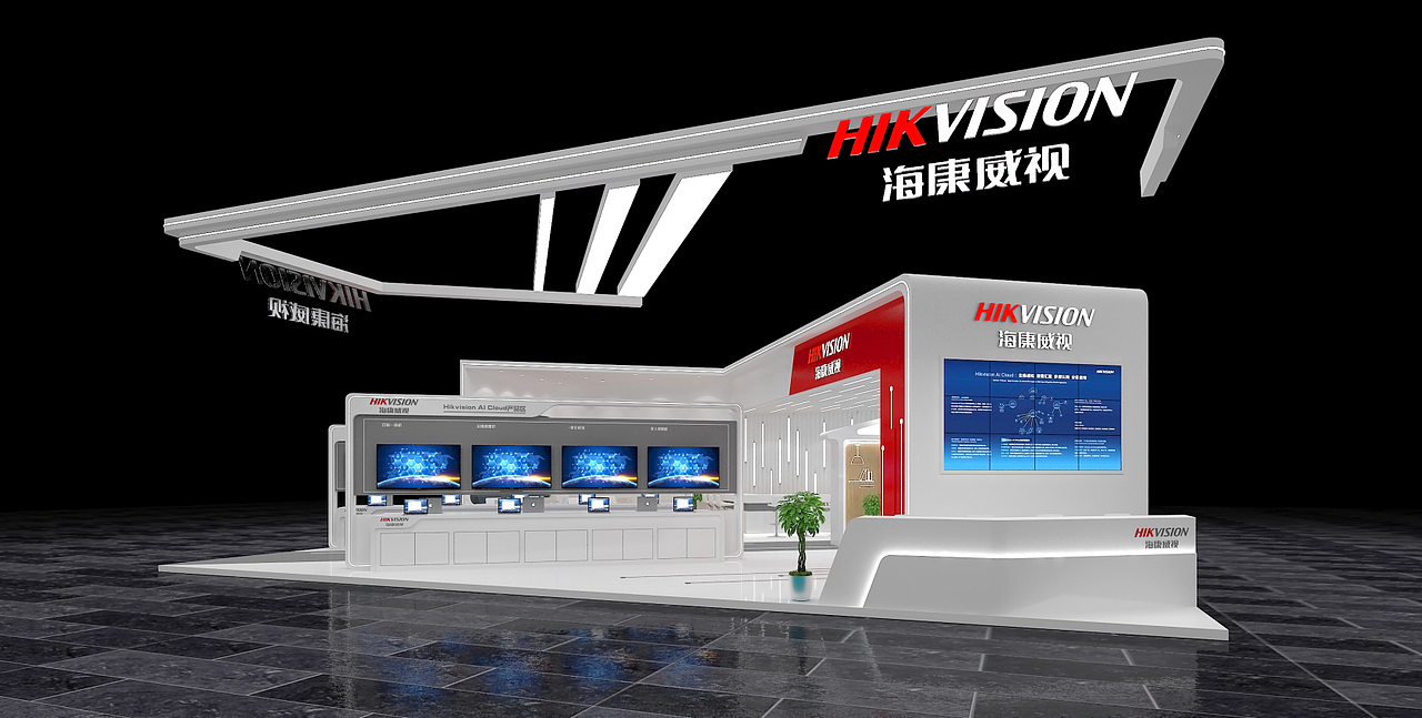 海康威视（图ZMjY4NDg3NDE2） - 展陈设计 - 站酷设计师正在进行石原创素材 - 站酷ZCOOL