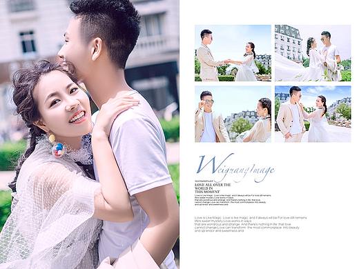 婚纱影楼排版