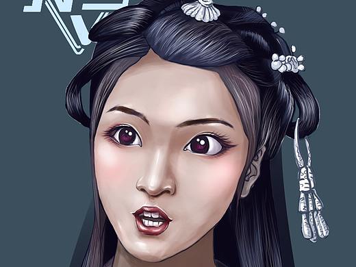 人像插画