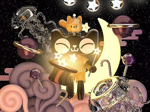 C4D 学习作品（个人主页-ZNTc0MTM4MDg=） - 产品 - 站酷设计师子衿ily520原创素材 - 站酷ZCOOL