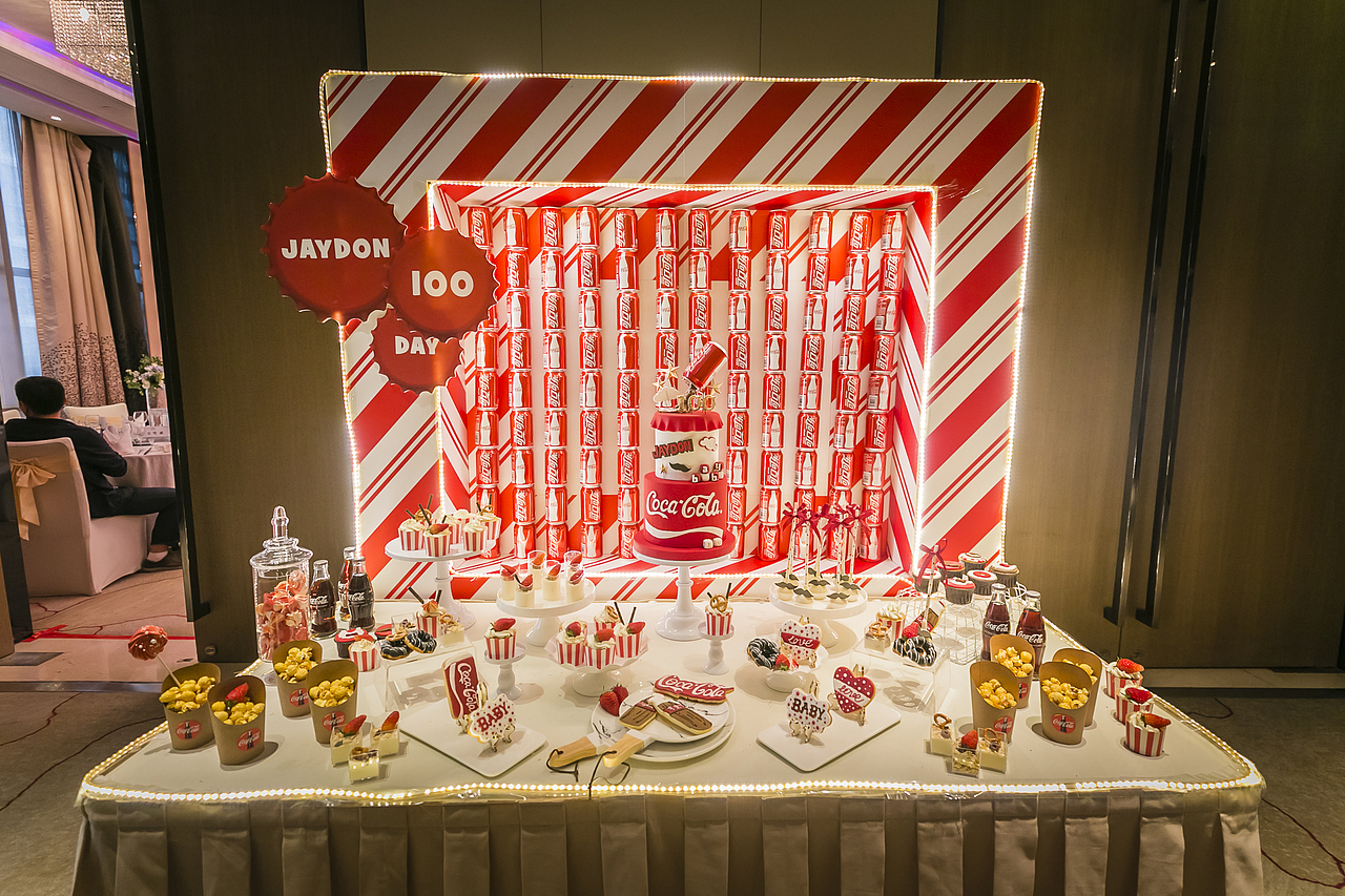 可口可乐主题甜品台（图ZMTYwNDI5MTQ4） - 产品摄影 - 站酷设计师粥小卜原创素材 - 站酷ZCOOL