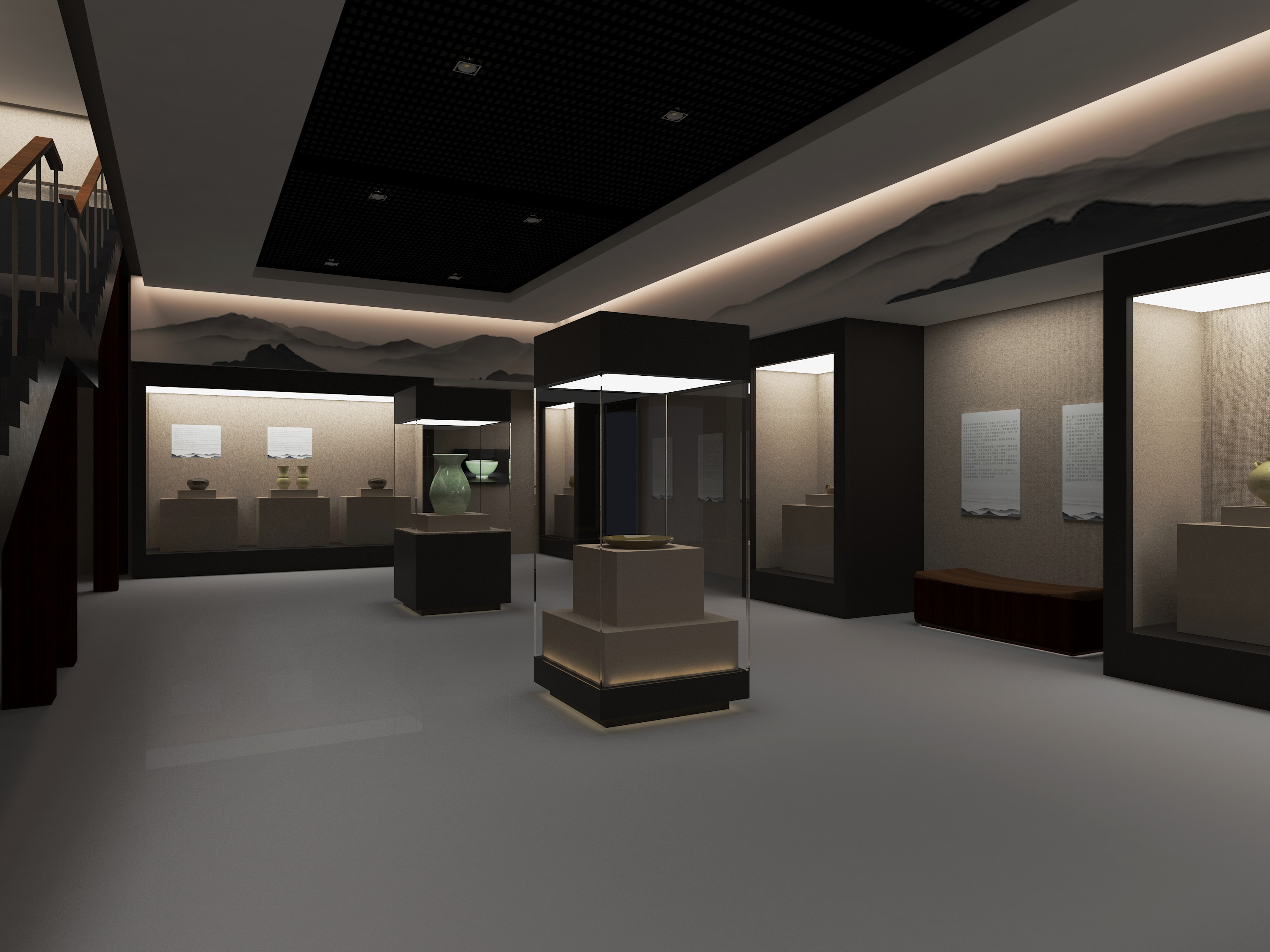 龙泉青瓷博物馆展示空间设计