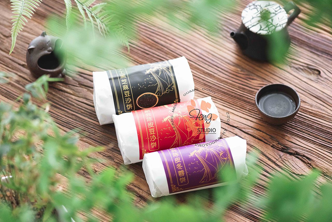 陈皮豆沙饼（图ZMzA3MjYwMTMy） - 产品摄影 - 站酷设计师峰子的美食写真原创素材 - 站酷ZCOOL