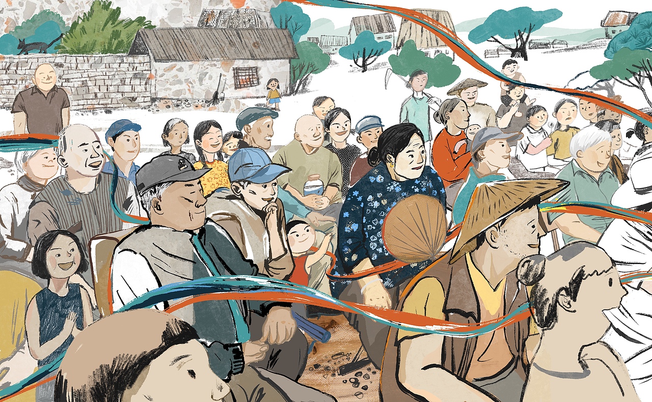 非遗作品《瞎腔》（图ZMzYyMDc2ODI4） - 绘本 - 站酷设计师锅一菌009原创素材 - 站酷ZCOOL