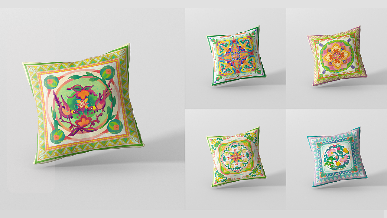 "拾遗"传统纹样再设计及应用