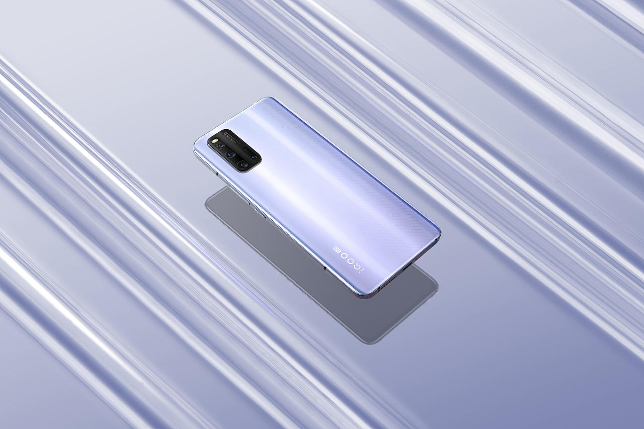 iqoo3 5g系列美图 流光银配色