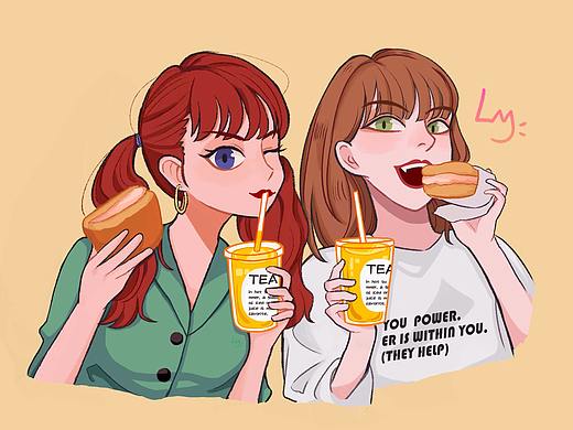 插画/人物/个人练习