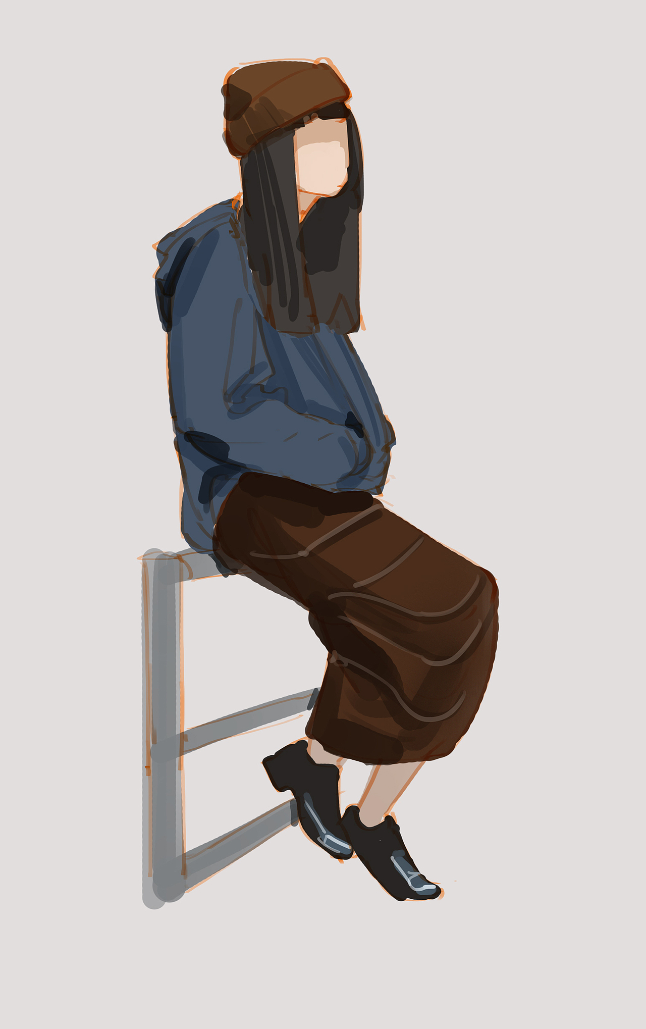 苦练速写练习14