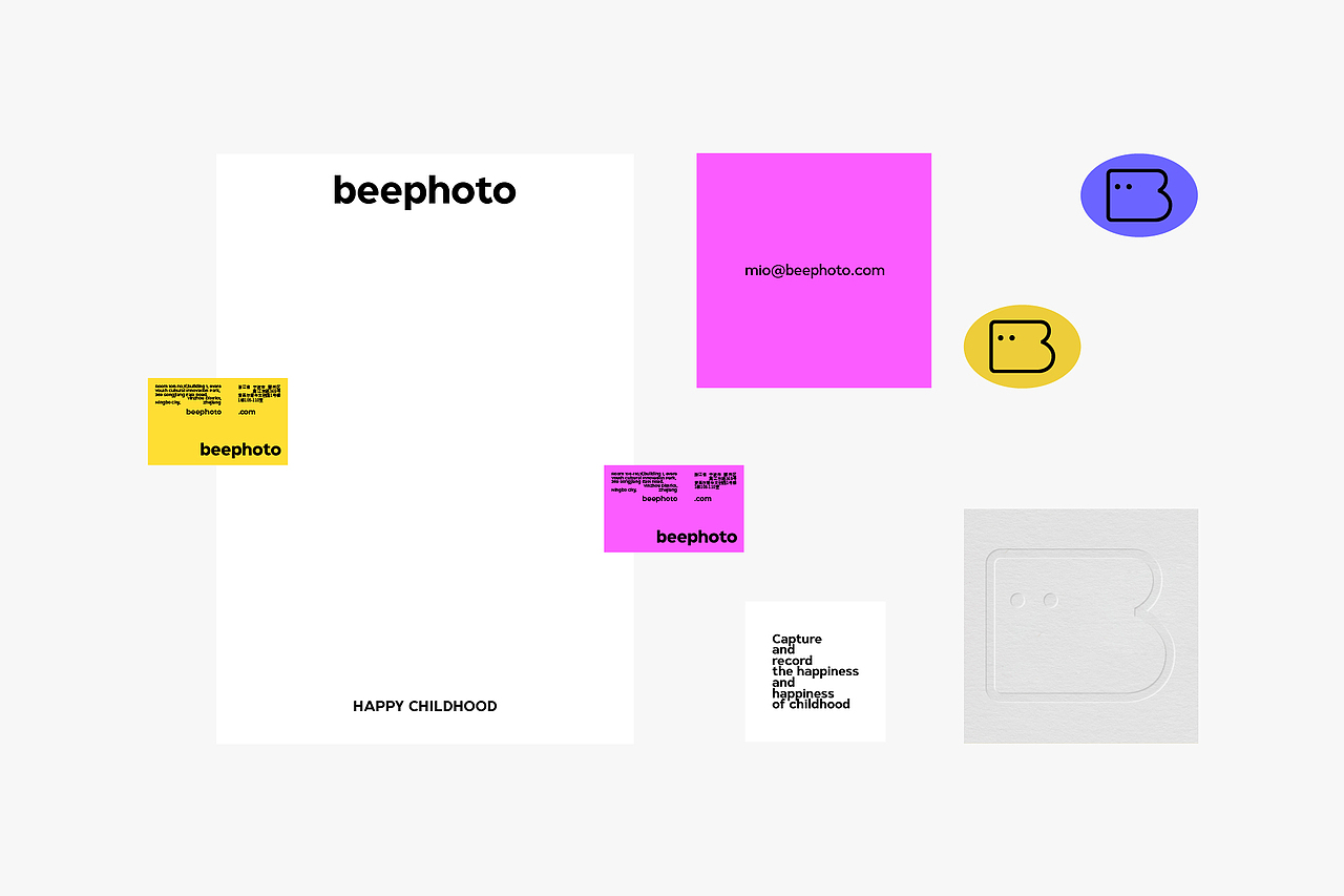 beephoto儿童摄影品牌视觉（图ZMjg0OTYxNzA4） - 品牌 - 站酷设计师YANDESIGN颜娜原创素材 - 站酷ZCOOL