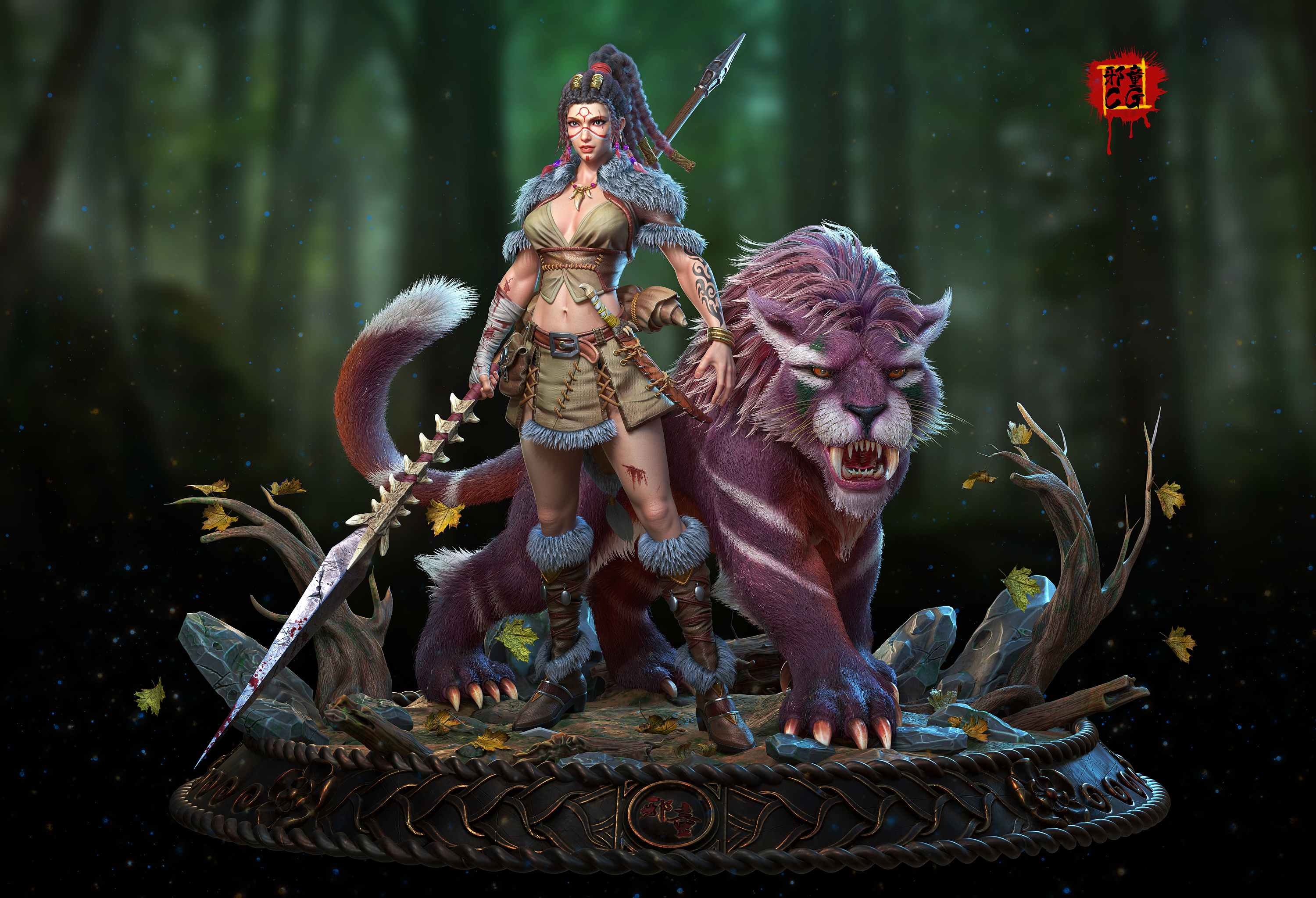 《部落女战士》角色案例