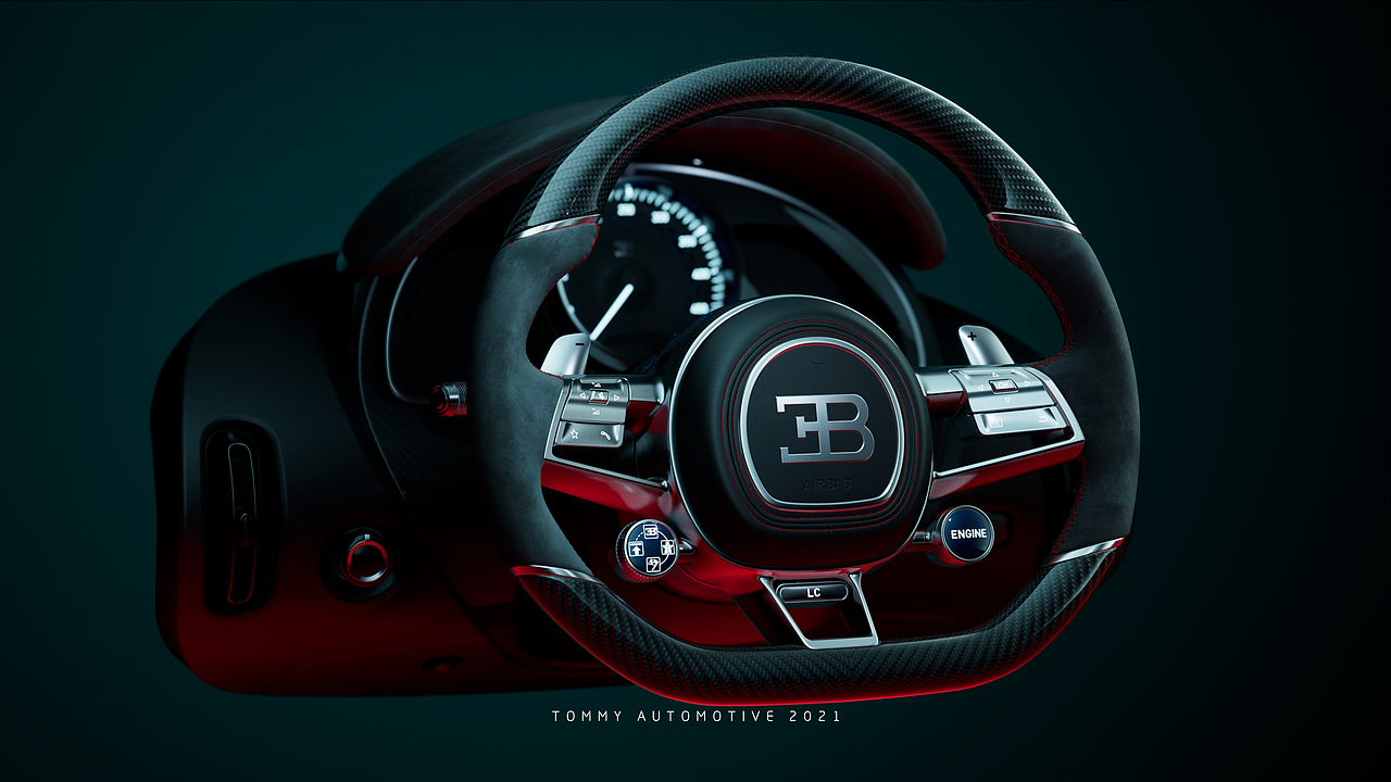 Bugatti Chiron UE4 Raytracing