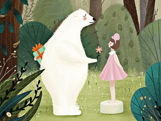 520手绘页面 米子家居旗舰店网页海报设计 手绘页面 