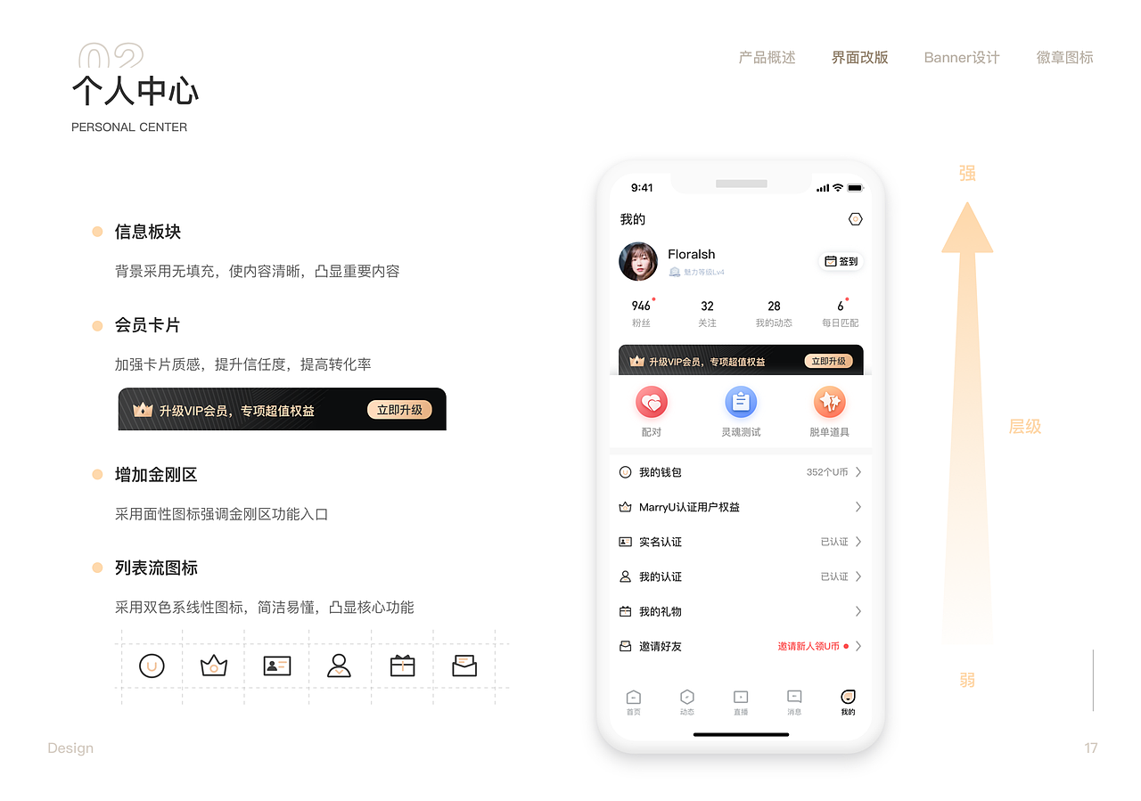 Marry U·相亲交友app界面重构（图ZMjM0MDIwMzA0） - APP界面 - 站酷设计师年少争气原创素材 - 站酷ZCOOL