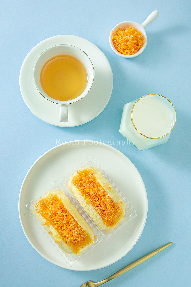 小鲜贝拿吞蛋糕- 电商美食摄影