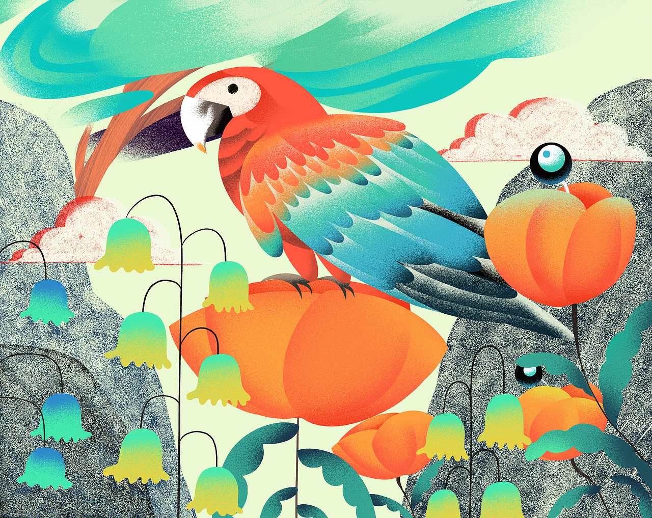 2021年中插画总结