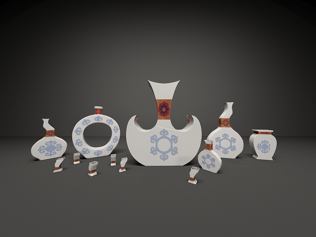 陶艺|空间|家装设计|兴v鑫_原创作品-站酷zcool