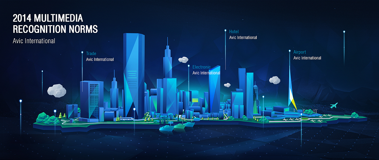 Low poly city（图ZNDM4MzAyMDA=） - 宣传物料 - 站酷设计师AttenW原创素材 - 站酷ZCOOL
