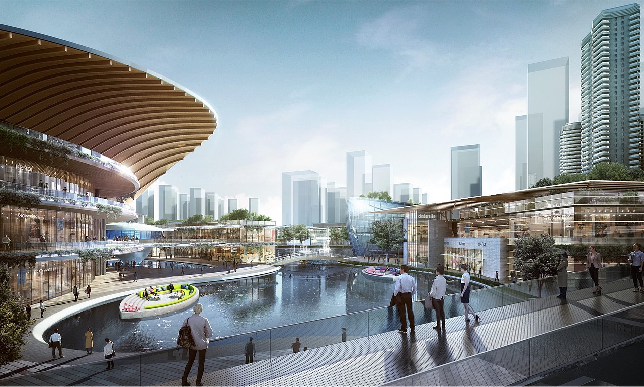 派沃商业设计王府井武汉江夏综合体