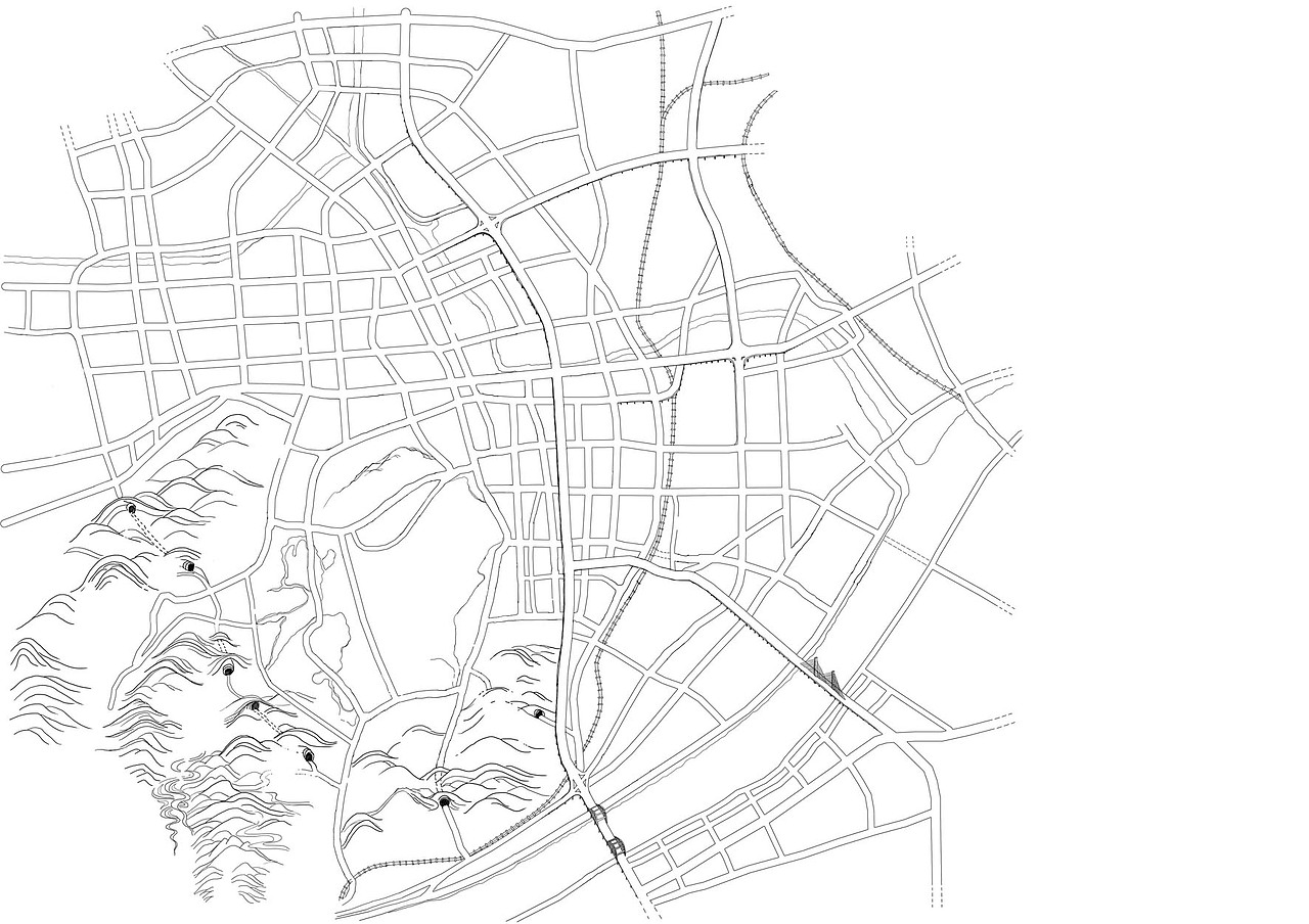 如何画手绘地图？（附教程）（图ZMjk5NTEwOTI=） - 其他平面 - 站酷设计师七七碰原创素材 - 站酷ZCOOL