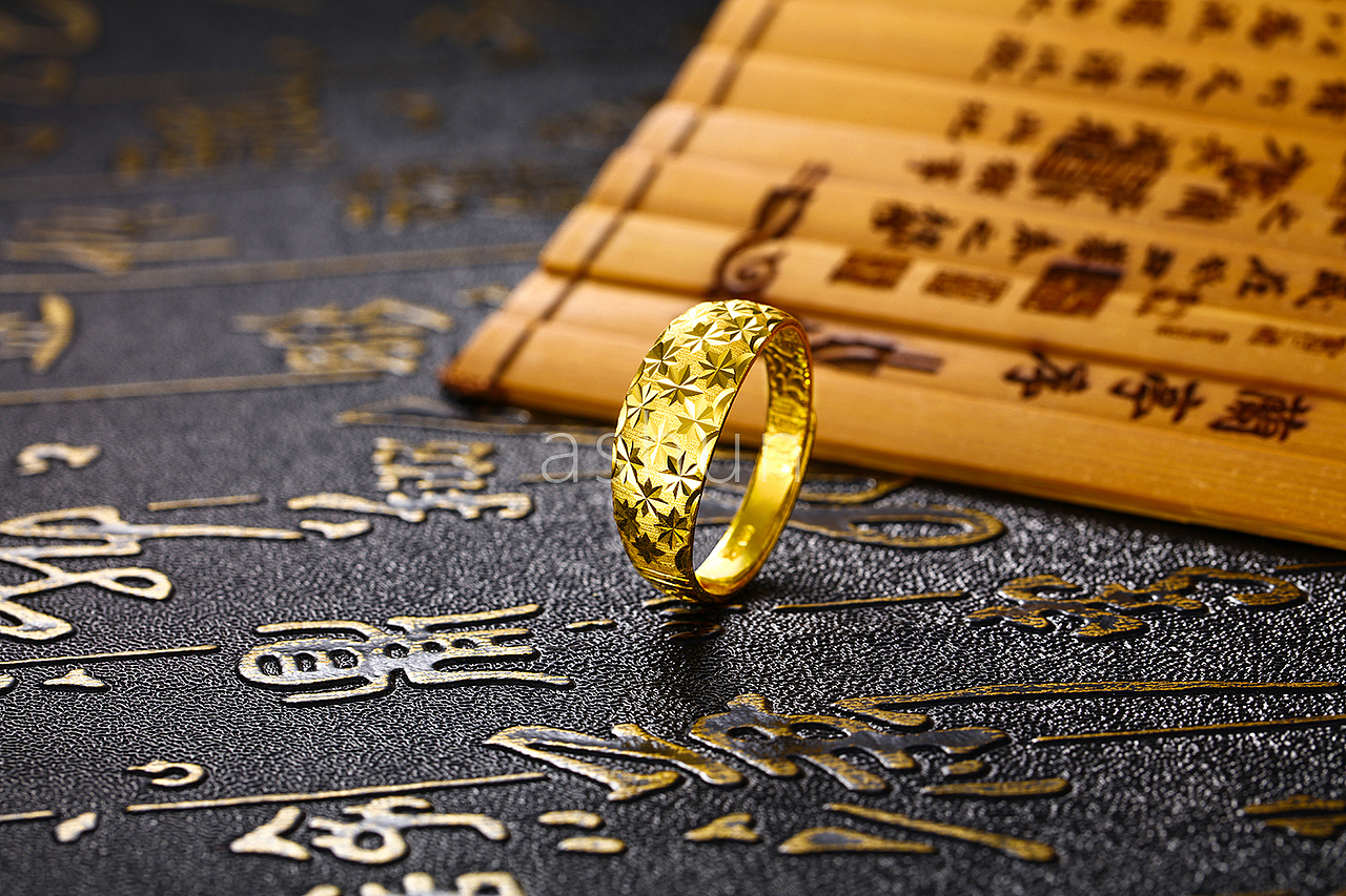 黄金戒指珠宝拍摄修图后期（图ZMTEyMzA2OTQ4） - 修图/后期 - 站酷设计师川页摄影原创素材 - 站酷ZCOOL