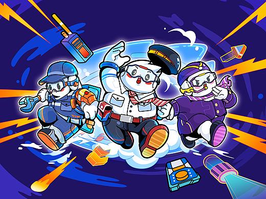 长三角铁路文创品牌ip——大民