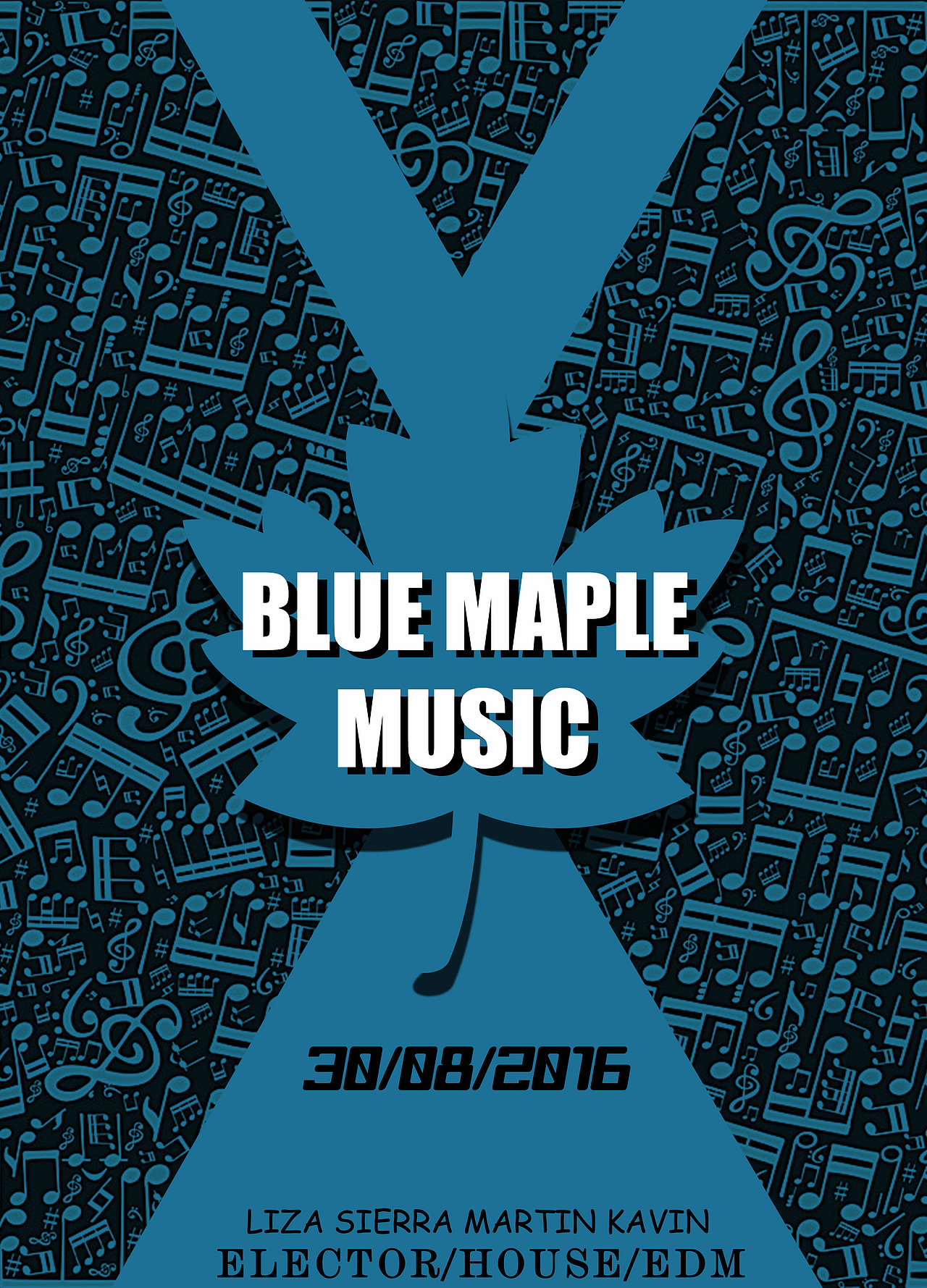 音乐节海报（图ZNjcyODMyODQ=） - 海报 - 站酷设计师ALLEN西原创素材 - 站酷ZCOOL