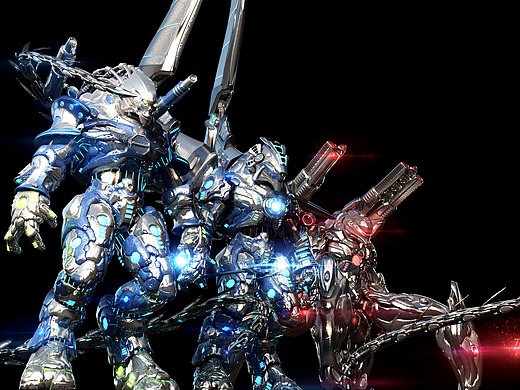 机器人三维-机械/交通21002星辰sky3年前魔能机甲  l-corz其他-其他