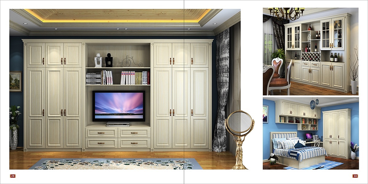 全屋定制图册设计制作 高端衣柜图册厂家