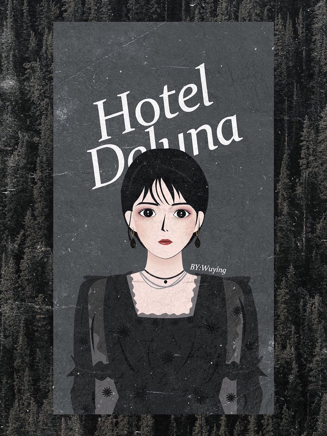 Drawing合集 ——《德鲁纳酒店》（图ZMTg1NzcwNjcy） - 创作习作 - 站酷设计师JUSTWY原创素材 - 站酷ZCOOL